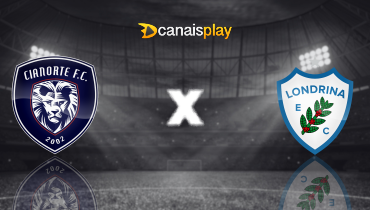 Assistir Cianorte x Londrina ao vivo online 23/02/2025