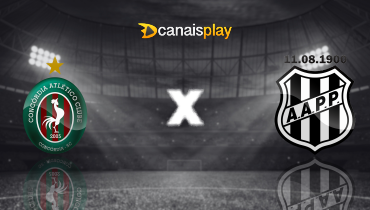 Assistir Concórdia x Ponte Preta ao vivo online 26/02/2025