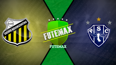 Assistir Novorizontino x Paysandu ao vivo online 25/05/2025