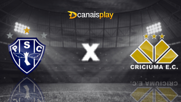 Assistir Paysandu x Criciúma ao vivo online 02/06/2025