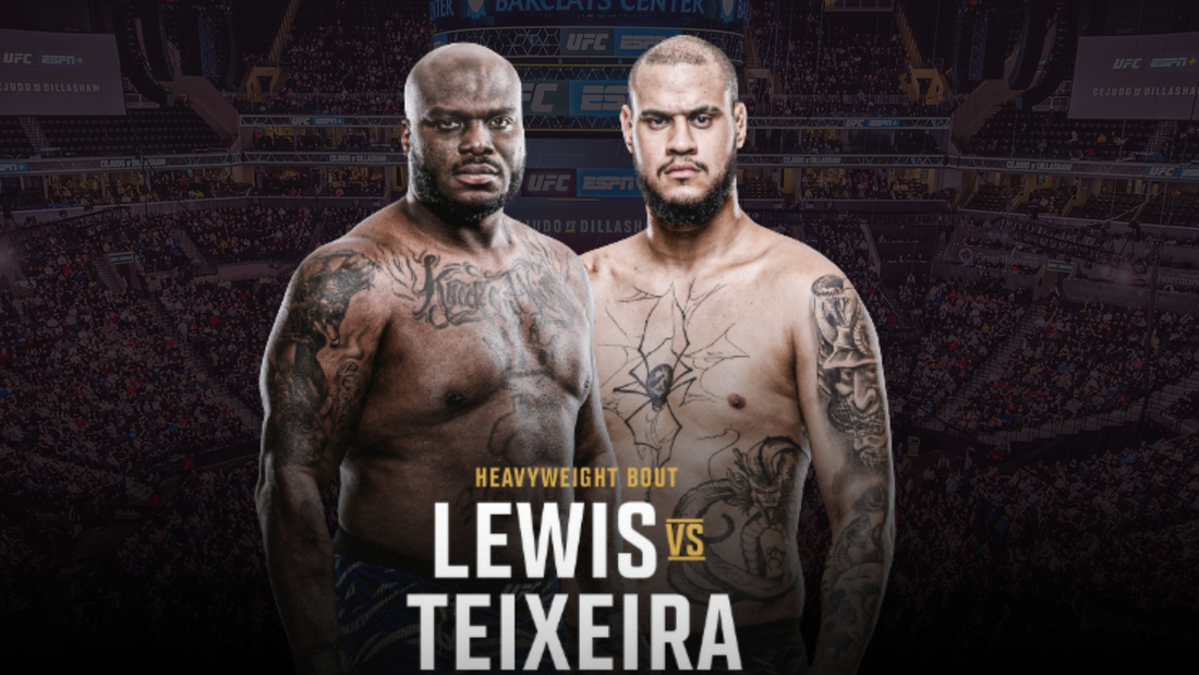Assistir UFC: Derrick Lewis x Tallison Teixeira ao vivo online 12/07/2025