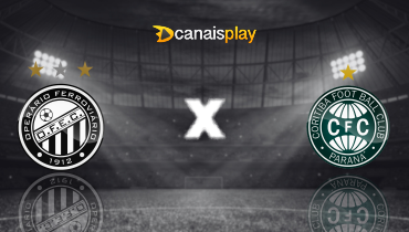 Assistir Operário-PR x Coritiba ao vivo online 29/08/2025