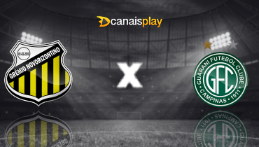 Assistir Novorizontino x Guarani ao vivo online 13/01/2026