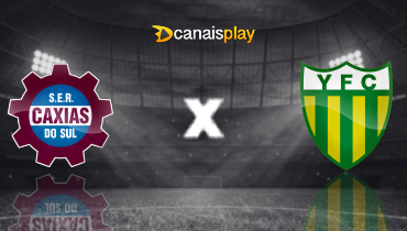 Assistir Caxias x Ypiranga ao vivo online 06/02/2026