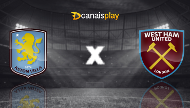 Assistir Aston Villa x West Ham ao vivo online 22/03/2026